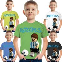 Childrens Messi T-Shirt Boy Birthday Gift Party Kids Anime Short Sleeve Fashion Casual Top Baby Comfort Clothing