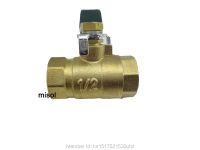 Brass ball valve 1/2 2 way DN15