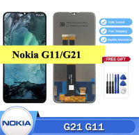 6.5 "ต้นฉบับสำหรับ Nokia G21 G11จอแสดงผล LCD TA-1401หน้าจอสัมผัส Digitizer แทนการประกอบสำหรับ Nokia G21 G11 TA-1418 LCD