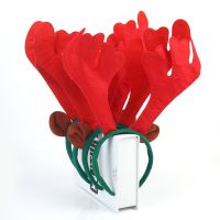 ? Christmas decoration antler headband new Christmas headband elk adult childrens headgear spot