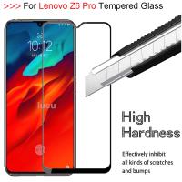 ☜ 9H Full Glue Cover Black Tempered Glass for Lenovo Z5 Z5S Z6 PRO Screen Protector for Lenovo Z6pro Z5Pro Protective Film Glass