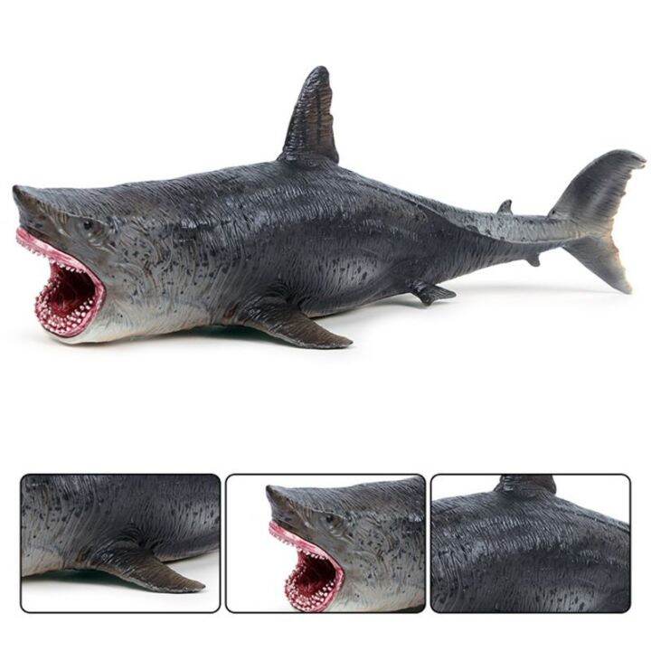 micheer-sea-life-megalodonตุ๊กตาแอคชั่นpvcการศึกษาสัตว์ของเล่นสำหรับการเรียนรู้สำหรับของขวัญเด็ก