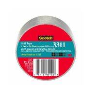 3M 3311 เทปอลูมิเนียมสำหรับงานทั่วไป ขนาด 2 นิ้ว X 10 หลา Scotch Foil Tape 2 Inch X10 Yds