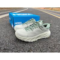 HOKA ONE Kaha Low GTX Desert Flower Basil Green Outdoor Low-Top Hiking Shoes