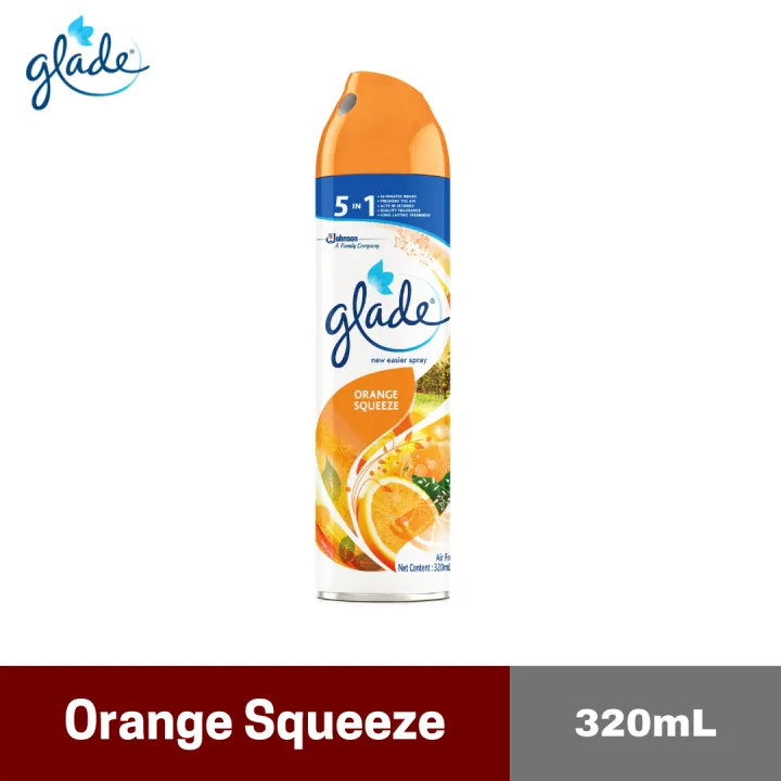 GM408 Glade Orange Squeeze Air Freshener 320ML Lazada PH