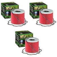 3x Filtro de aceite Suzuki GS 450 TU 81-83 Hiflo HF133