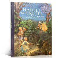 Hansel และ Gretel เงินรางวัล1985 Original สมุดภาพภาษาอังกฤษ Rika Lesser Candy House ผจญภัยหนังสือภาพเด็กเอกสาร Fairy Tale นวนิยาย Puffin Book