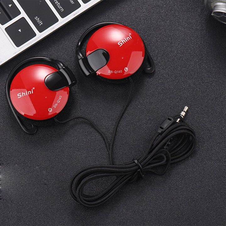 YUHENNY Bass Sport Stereo Wired Earpiece Earphone Headset Ear Hook