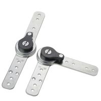 1Pair(2pcs)/Lot Furniture Adjustable Angle Adjuster Mechanism Hinge Hardware Sofa Headrest Hinge Bed Bedding Ratchet Door Hardware Locks