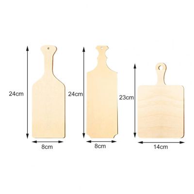 Smooth Surface Durable Wooden DIY Chopping Board Kitchen Decoration Kitchen Tools