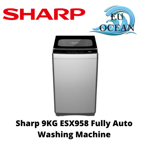 sharp 9kg fully auto washing machine esx958