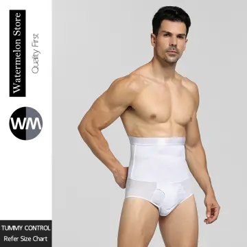 Men High Waist Body Shaper Tummy Control Slimming Panties Corset