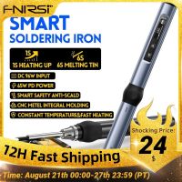 FNIRSI HS-01 Smart Electric Soldering Iron PD 65W Adjustable Constant Temperature Fast Heat Portable Soldering Iron Station Kit