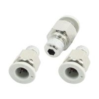 New Product 3Pcs 9.5Mm X 8Mm One Touch Air Pneumatic Tube Push In Male Quick Fittings