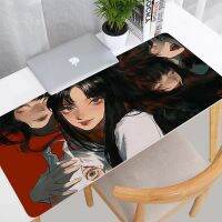 Kawakami Tomie ภาพอะนิเมะสยองขวัญ Mousepad อุปกรณ์เกมคอมพิวเตอร์ Desktop Protector Mousepad แล็ปท็อปเครื่องเกมคอนโซล แผ่นรองเมาส์ยางนุ่ม