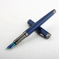 ❀✓ LANBITOU Forest Metal Fountain Pen EF/F/M/Bent Beautiful Tree Texture Excellent Writing Business Office Pen