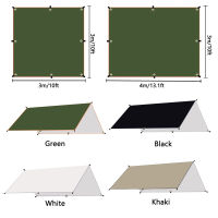 Camping Tourist Tarp Waterproof Ultralight Sun Shelter Outdoor Awning Tent Sail Canopy Sunshade Garden Beach Fishing Shade Cover