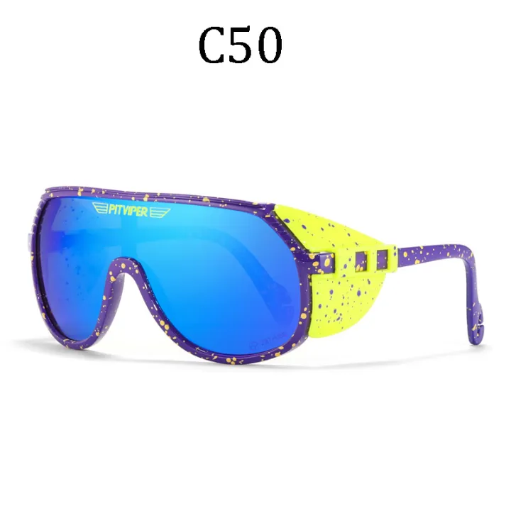 Pit viper Sunglasses new arrived mirrored eyewear tr90 frame UV400 protection Z87+ Lens Safety