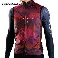 New LAMEDA Windproof Cycling Vest For Men And Women Light Quick Drying Sleeveless Bike Bicycle Jersey Running Spo