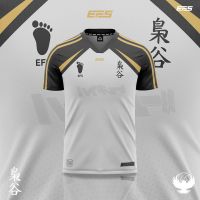 2023รายการใหม่รุ่นพิเศษ EFS x haikyuu!! (Fukurodani) เสื้อแขนสั้น FANS Edition