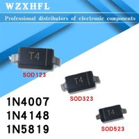 100pcs SMD diode 0805 SOD-123 1N5819 1N4007 1N4148 SOD123 SOD-323 1206 1N4148WS 1N5819WS B5819WS SOD323 WATTY Electronics