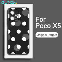 Guyon เคสนิ่มสำหรับ  เสค Xiaomi Poco X5 Pro ซิลิโคนดีไซน์ใหม่ลายจุดแบบดั้งเดิม