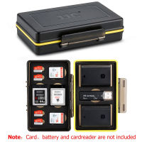 ที่ใส่กล่องเก็บการ์ดหน่วยความจำ LP-E17 LP-E8 LP-E6สำหรับ SD SDXC SDHC MSD Micro การ์ดความจำการ์ด XQD กระเป๋าสตางค์จัดระเบียบ