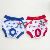 Dog Shorts Sanitary Physiological Pants Cute Star Print Diaper Dog Shorts Washable Female Dog Panties Underwear Briefs