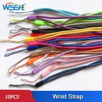 【CW】 10pcs/set Lanyard Hand Wrist Strap multicolor Protective Selfie Flashlight Mobile Phone Rope For Iphone Huawei Xiaomi Samsung