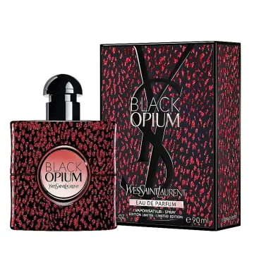 3 Yves Saint Laurent Ysl Black Opium EDP 0.04 Oz/1.2ml Women Spray Sample Travel Vial