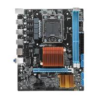 X58 LGA 1366แผงวงจรคอมพิวเตอร์ Suppot DDR3หน่วยความจำ RAM สำหรับเมนบอร์ดคอมพิวเตอร์เดสก์ท็อป Xeon DDR3 1333 SATA PCI-E ช่องการ์ดจอ16X