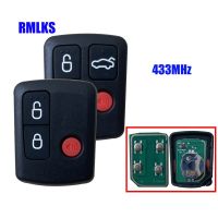 Remote Car Key Fob 433MHz For Ford BA BF Falcon SX SY Territory XR6 XR8 FPV Fob Smart Replacement Full Car Key