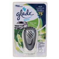 ?Glade เกลด สปอร์ต น้ำหอมปรับอากาศสำหรับรถยนต์ กลิ่นมินต์ ไอซ์ 7มล. [สินค้าพร้อมส่ง ไม่ต้องพรีออเดอร์]