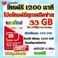 ✅โปรโทรฟรีทุกเครือข่าย 1200 นาที + เน็ต 33GB วิ่งความเร็ว 1 Mbps เติมเดือนละ 100 บาทแถมฟรีเข็มจิ้มซิม✅