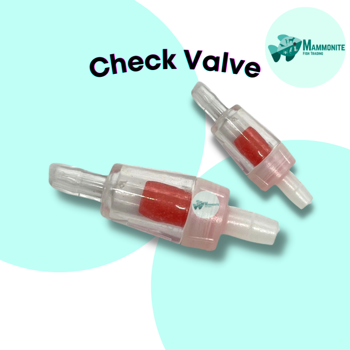 Aquarium Check Valve 1 Piece For Air Pumps Silicone Hose One Way Non