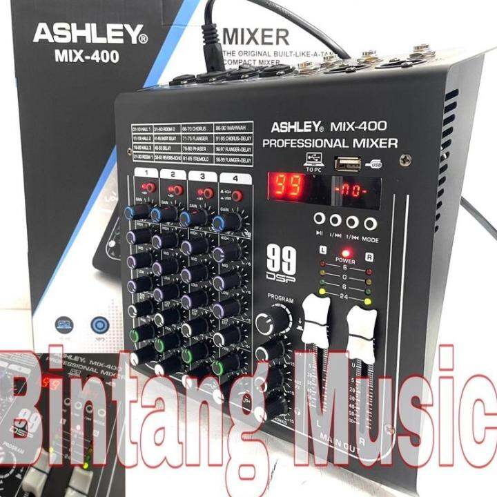 Bisa Cod Mixer Ashley Mix Original Channel Bluetooth Original Ashley Mix Amplifier