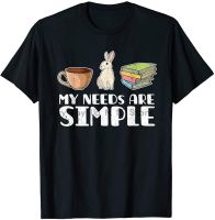 Book Reading Pet Owner Animal Gift Rabbit Tshirt Mens Tee