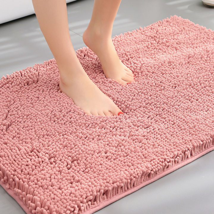 non-slip-plush-bathroom-mat-bathtub-washbasin-water-absorption-foot-mat-rug-floor-mat