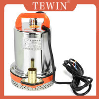 TEWIN 50L ต่อนาที Power เครื่องสูบน้ำเสียปั๊มจุ่มน้ำไฟฟ้าเหมาะสำหรับสระว่ายน้ำดี Pond Sewage 304สแตนเลส