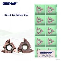 ♚◊┋ DESKAR 100 Original 16ERM/IRM 11W 14W AG55 AG60 1.0 1.5ISO 2.0ISO 2.5ISO 3.0ISO LF6118 CNC Lathe Cutter Cutting Carbide Inserts