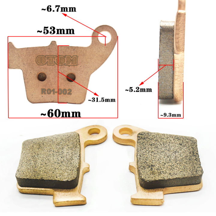 motorcycle-brake-pads-before-sintering-for-crf250rx-450rx-cr125-bosuer-m2-m4-kayo-t6-k6-2002