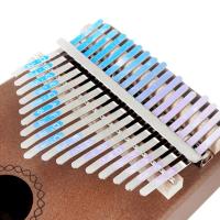 【YF】 1x Kalimba Sticker 17 Keys Scale Thumb Note Learner Tools Gifts Beginners