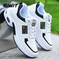 GWIT  รองเท้าผู้ชาย รองเท้าลำลองผู้ชาย รองเท้าผ้าใบสำหรับผู้ชาย  แฟชั่นรองเท้าวิ่งลำลอง  รองเท้านักเรียนสีขาวทั้งหมด  HZFMC1551