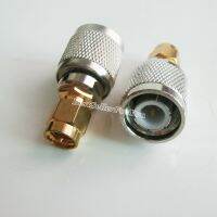 1Pc SMA male to TNC male plug straight 50ohm RF adapter Connector SMA-TNC  M/M Adapter Electrical Connectors