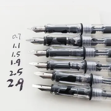 Pilot Parallel Pens 1.5/2.4/3.8/6.0mm Tips Duckbill Fountain Pen  Calligraphy Pens Writing Artistic Font, Animation Design