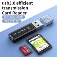 [HOT HAIXWLXKWW 589] Card Reader USB 3.0 Slot Memory Adapter Hub สำหรับ Mac Linux Laptop