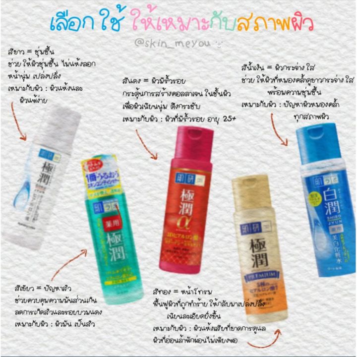 ของแท้-พร้อมส่ง-น้ำตบ-ตัวดัง-hada-labo-ฮาดะ-ลาโบะ-gokujyun-firm-lotion-โลชั่นน้ำตบ-สุดฮิต-จากญี่ปุ่น