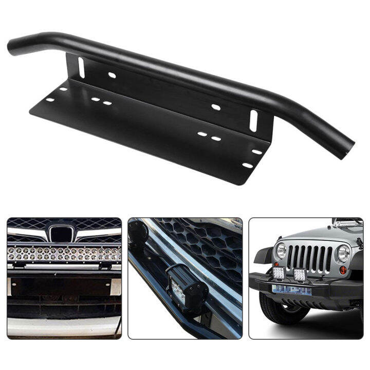 [Ready Stock] 23inch Car Front Bumper License Plate Mount Bracket ...