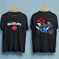 ใหม่มาใหม่ซูซูกิ Gsx-r มอเตอร์เสื้อยืดพิมพ์สองด้านคลาสสิกตลกเสื้อยืดแฟชั่นฤดูร้อนผ้าฝ้ายด้านบน S-3xl 2023