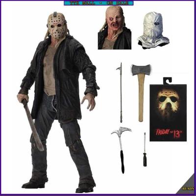 19cm NECA Friday the 13th Part 6 Ultimate Jason Lives PVC Action Figure Collectible Model Toy Gift